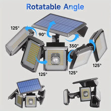 Solarna varnostna luč na senzor s 300 LED IP65 z daljinskim upravljalnikom